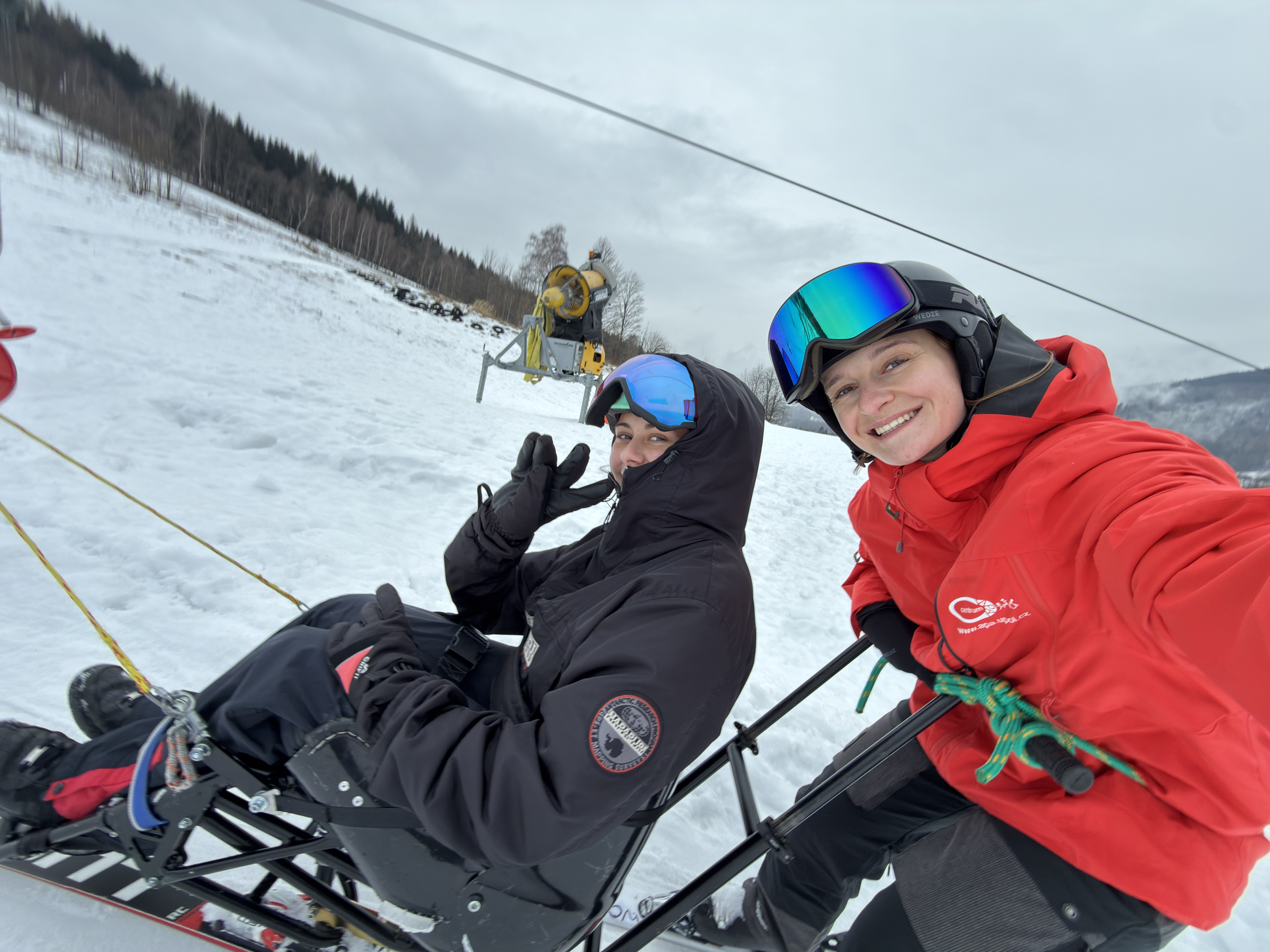 Osvětová akce KA2.12.1 RC APA – paralyžování a snowboarding pro PP a žáky ZŠ