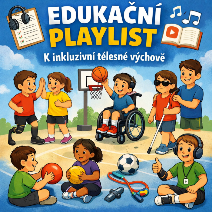 Edukační playlist k inkluzivní tělesné výchově pro učitele tělesné výchovy