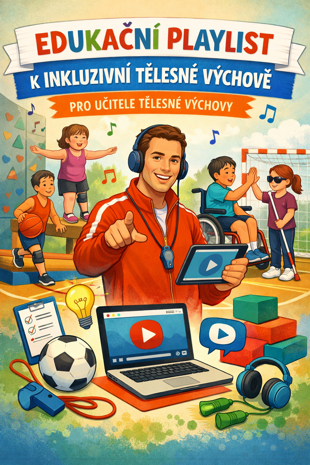 Edukační playlist k inkluzivní tělesné výchově pro učitele tělesné výchovy
