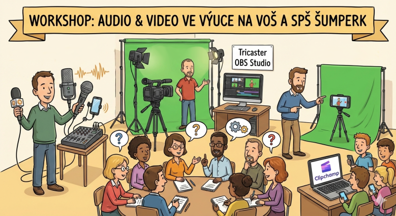 Workshop Zpracování videa a audia ve výuce