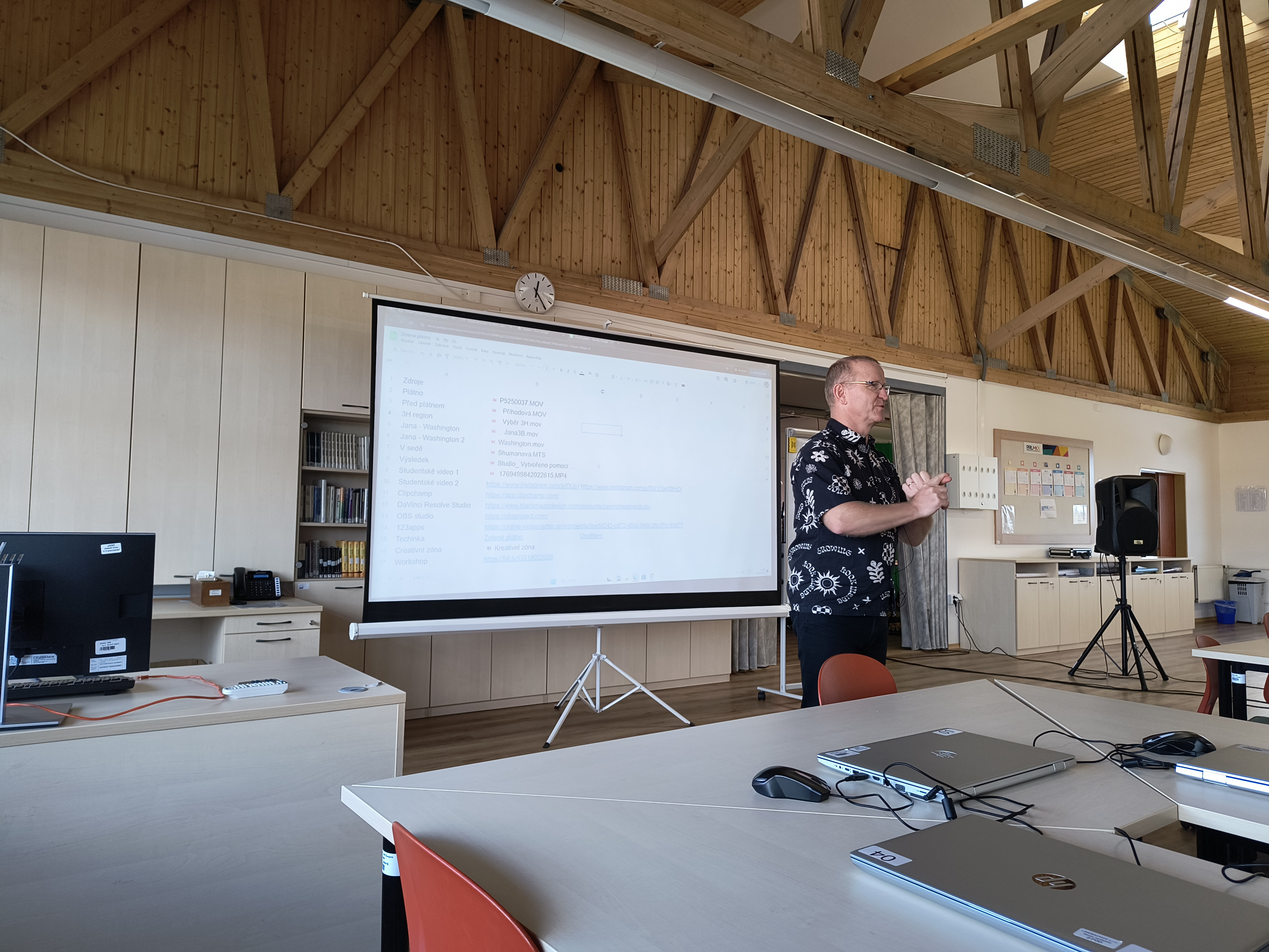 Workshop Zpracování videa a audia ve výuce