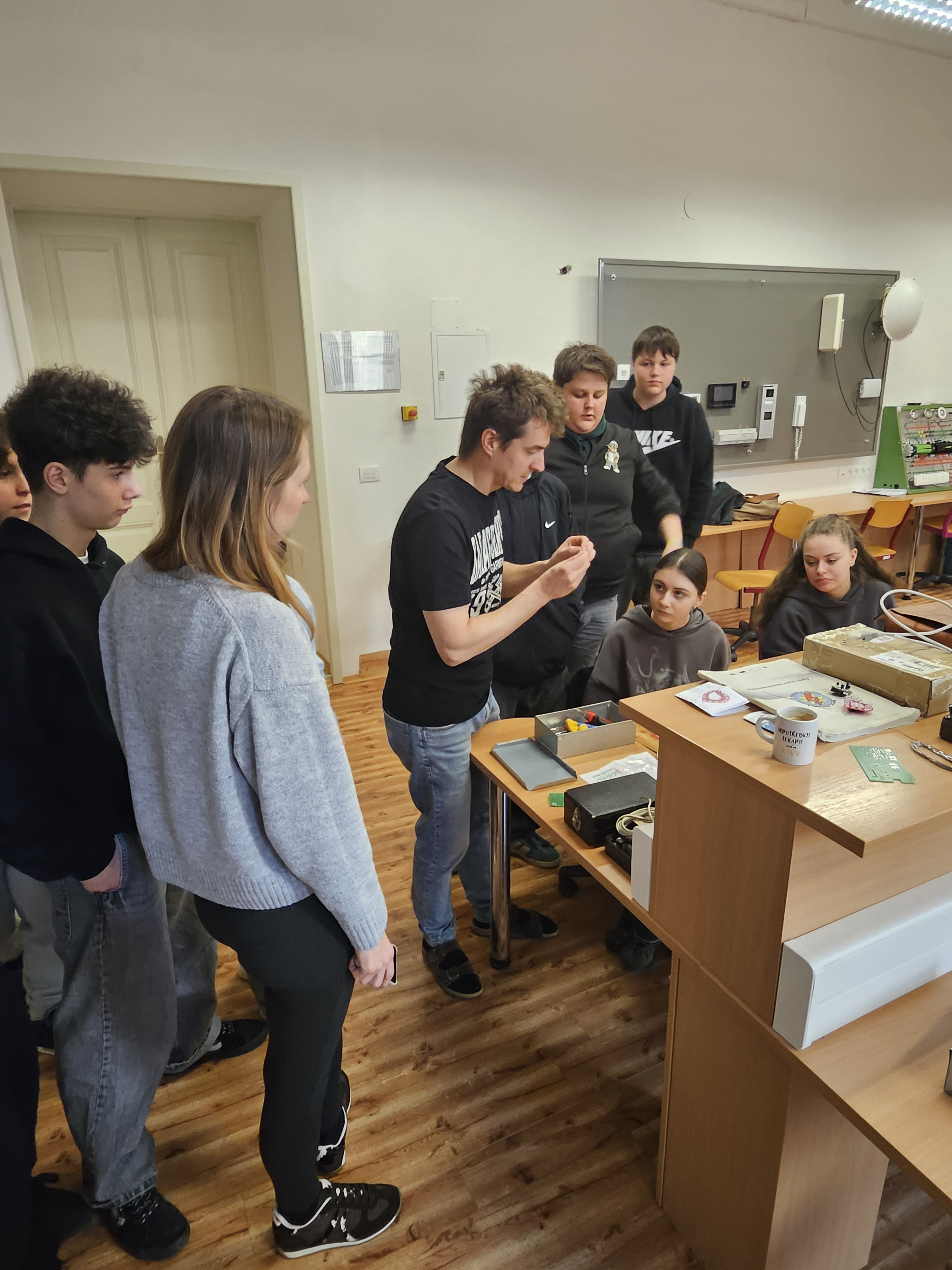 Srdíčko s LED diodami