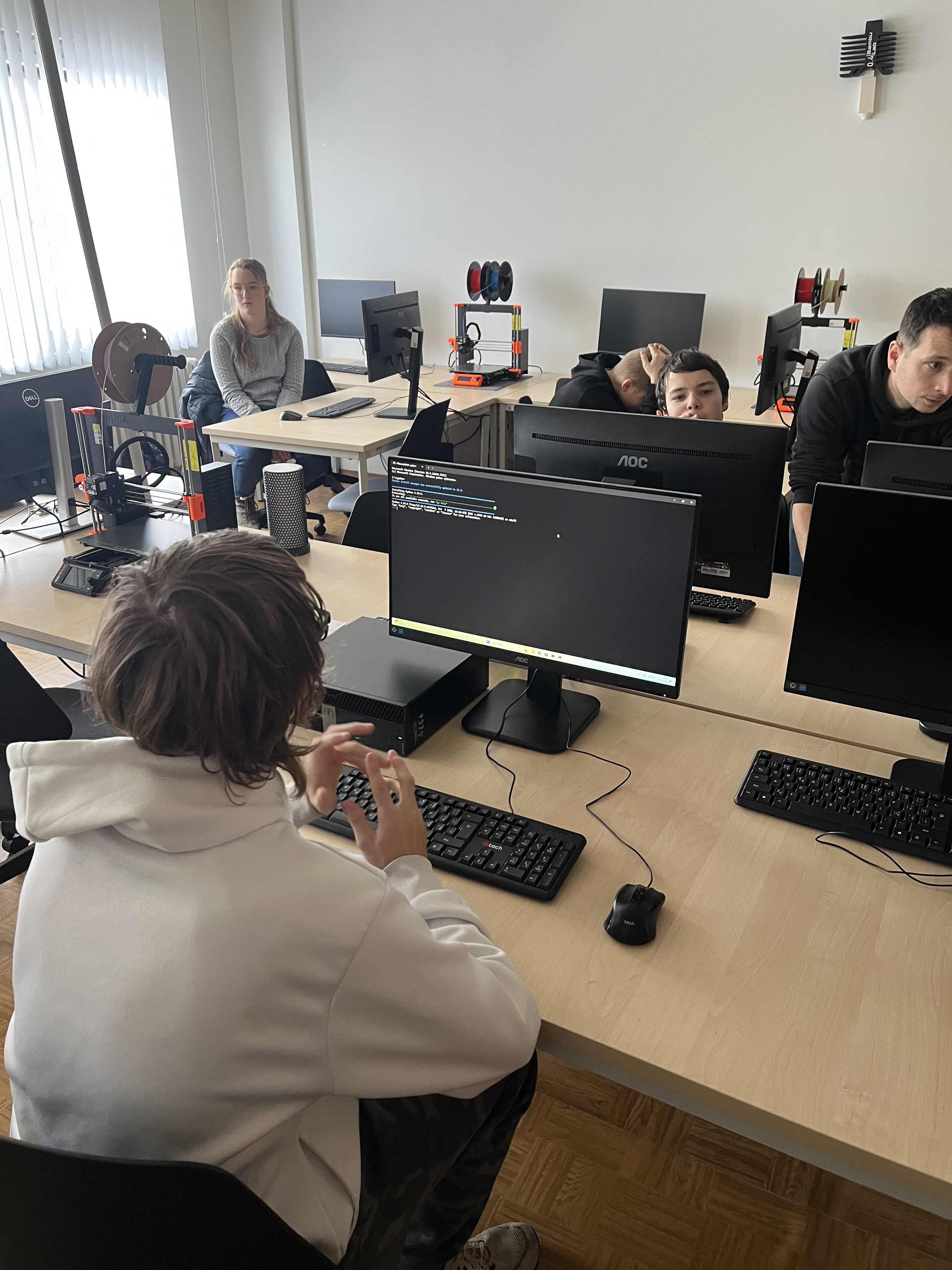 Žáci si vyzkoušeli roli mladých programátorů