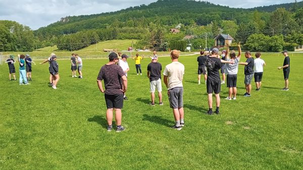 RC APA v IDZOK na Sportovně turistickém kurzu SŠ polytechnické, Rooseveltova 79, Olomouc