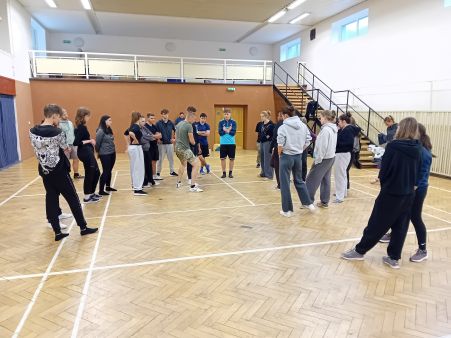 RC APA v IDZOK na druhém turnusu Sportovně turistického kurzu SŠ polytechnické, Rooseveltova 79, Olomouc