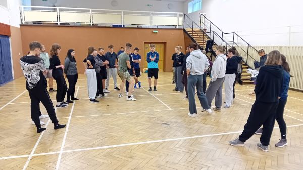 RC APA v IDZOK na druhém turnusu Sportovně turistického kurzu SŠ polytechnické, Rooseveltova 79, Olomouc