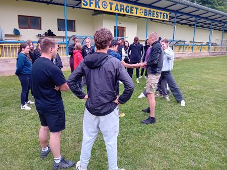 RC APA v IDZOK na druhém turnusu Sportovně turistického kurzu SŠ polytechnické, Rooseveltova 79, Olomouc