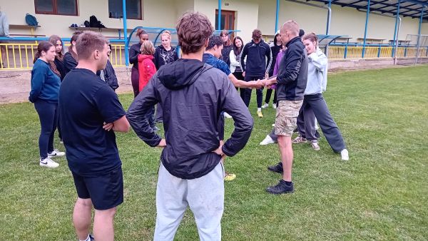 RC APA v IDZOK na druhém turnusu Sportovně turistického kurzu SŠ polytechnické, Rooseveltova 79, Olomouc