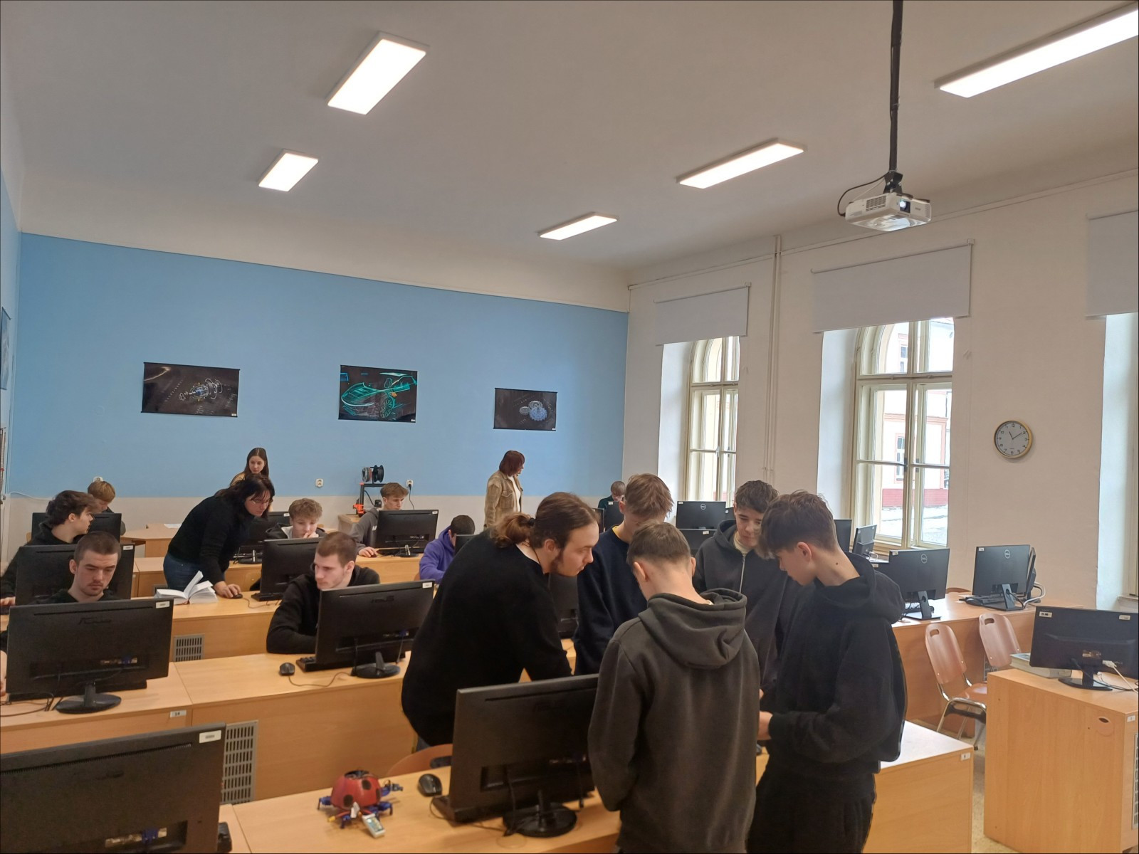 Workshop pro žáky ZŠ na Střední průmyslové škole a středním odborném učilišti v Uničově