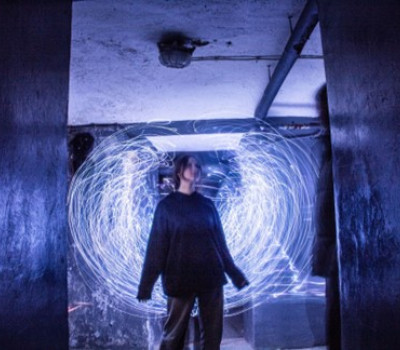 Light painting - žáci ZŠ fotili tajemné fotografie v atypickém prostoru
