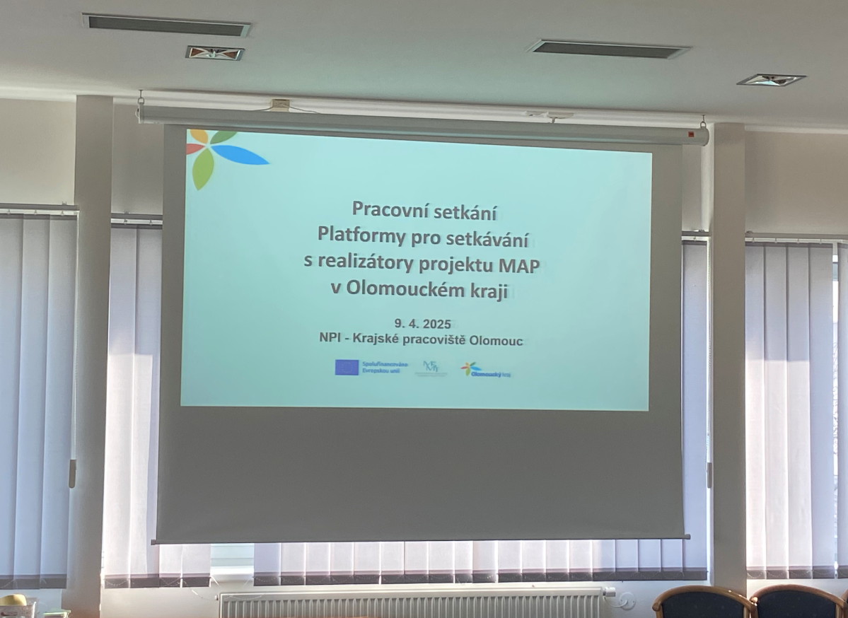 Jednání Platformy pro setkávání s realizátory projektu MAP tentokrát na téma podpory nadání