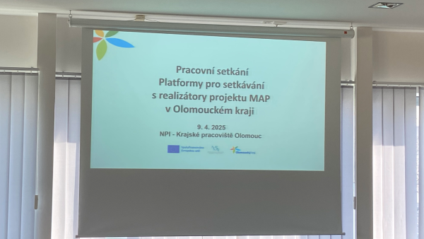 Jednání Platformy pro setkávání s realizátory projektu MAP tentokrát na téma podpory nadání