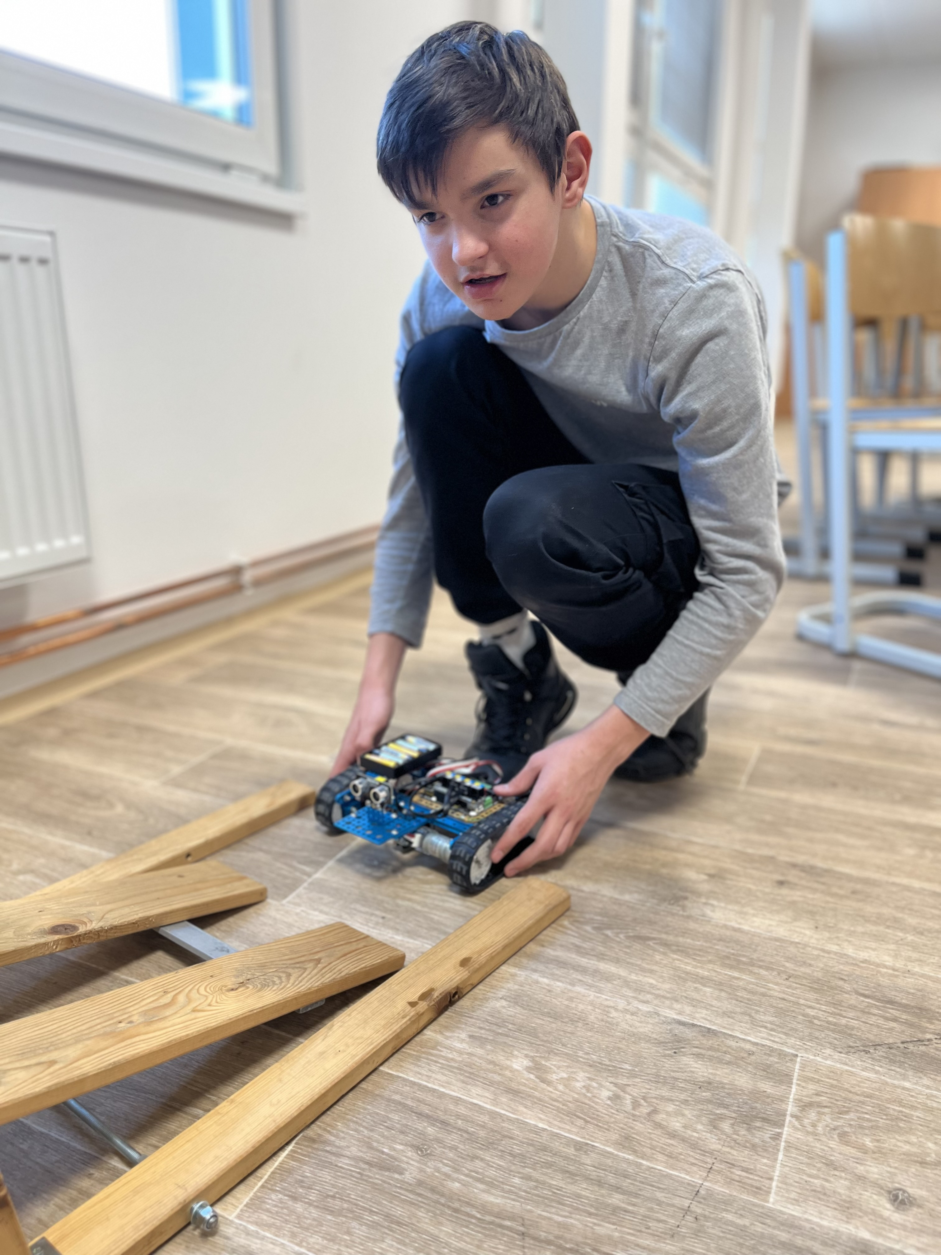 Workshop ROBOKÓD na Střední průmyslové škole v Jeseníku