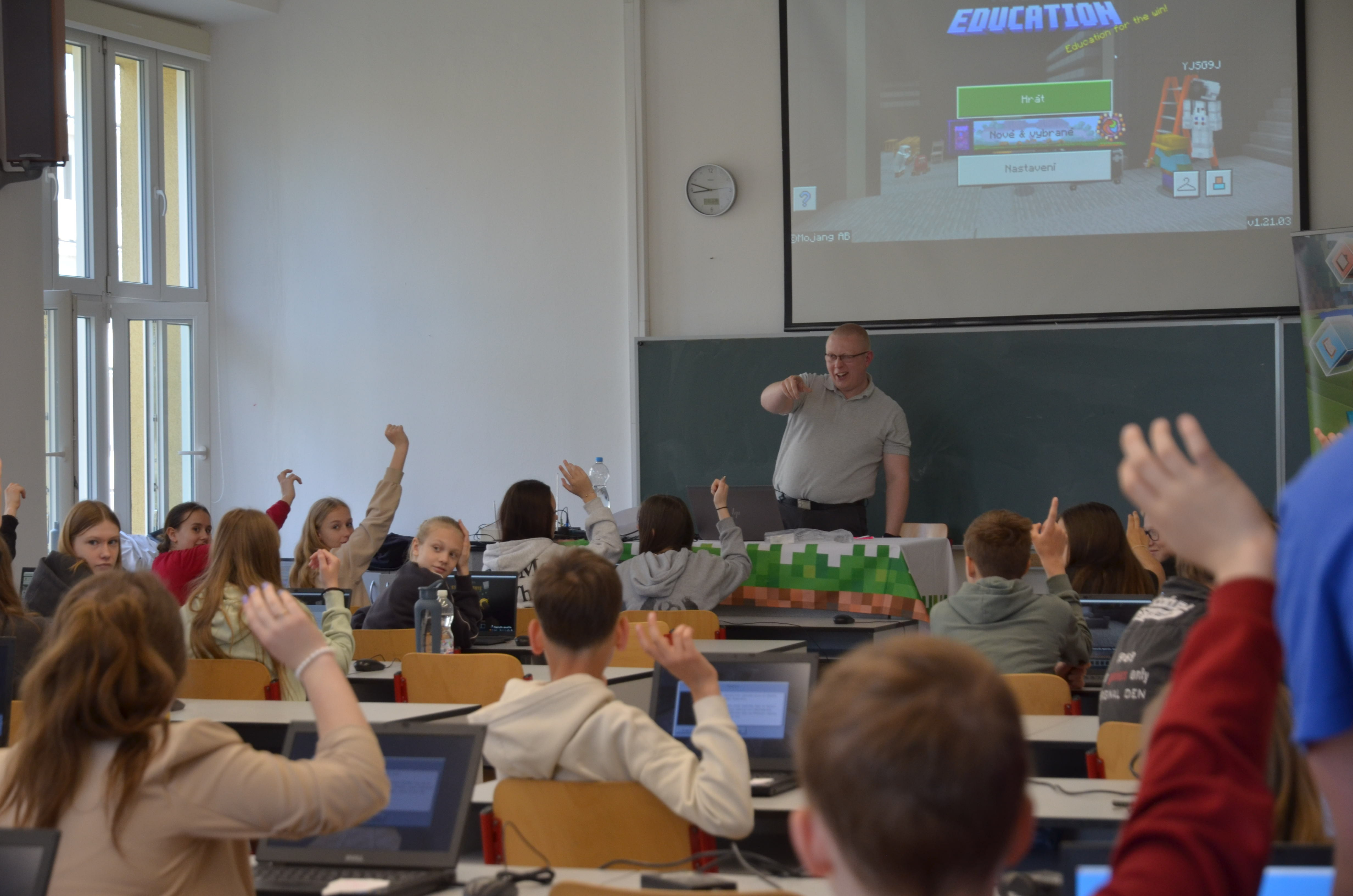 Workshop MINECRAFT pro žáky ZŠ