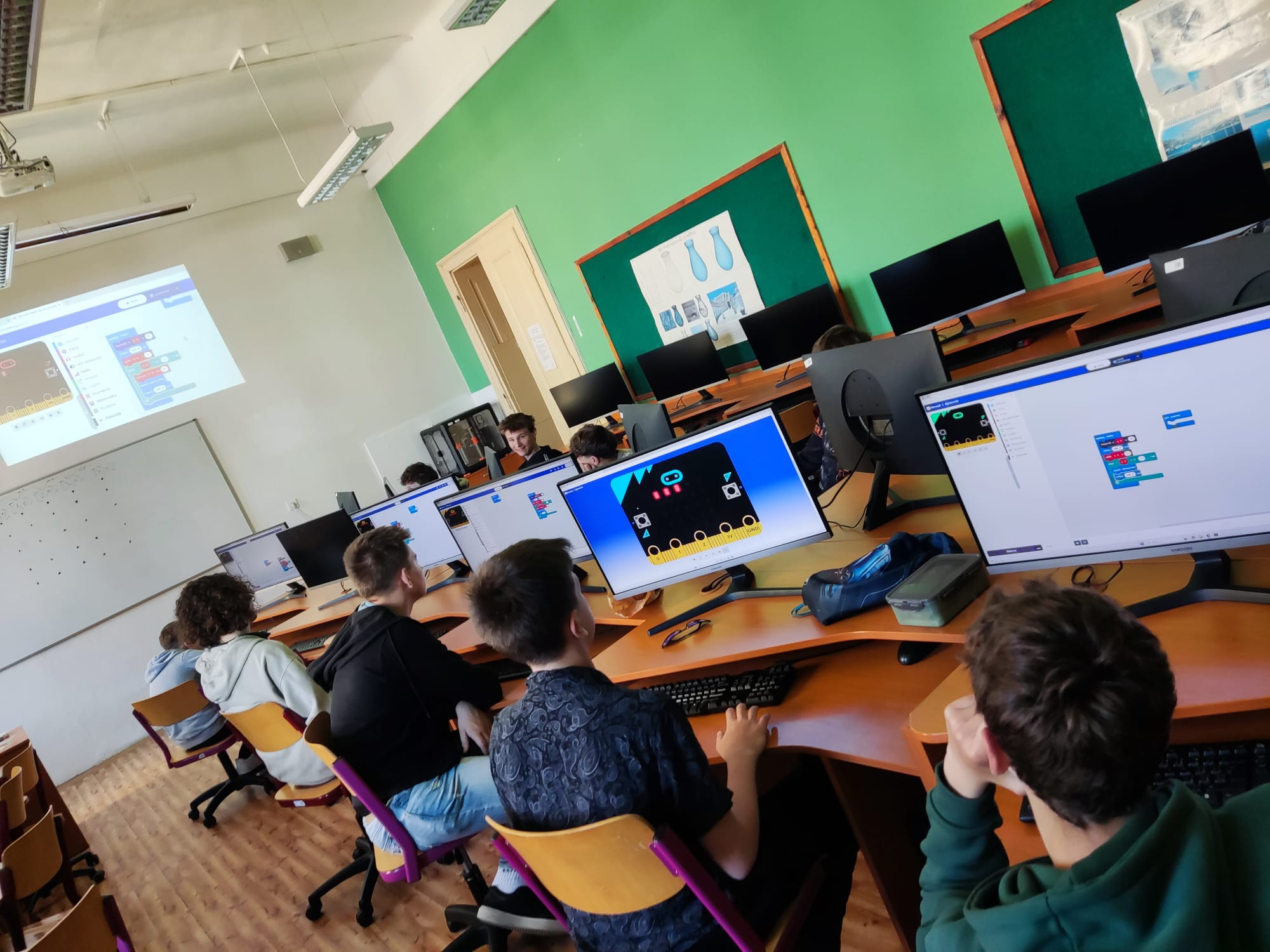 Workshop Programování micro:bit pro žáky ZŠ Řezníčkova