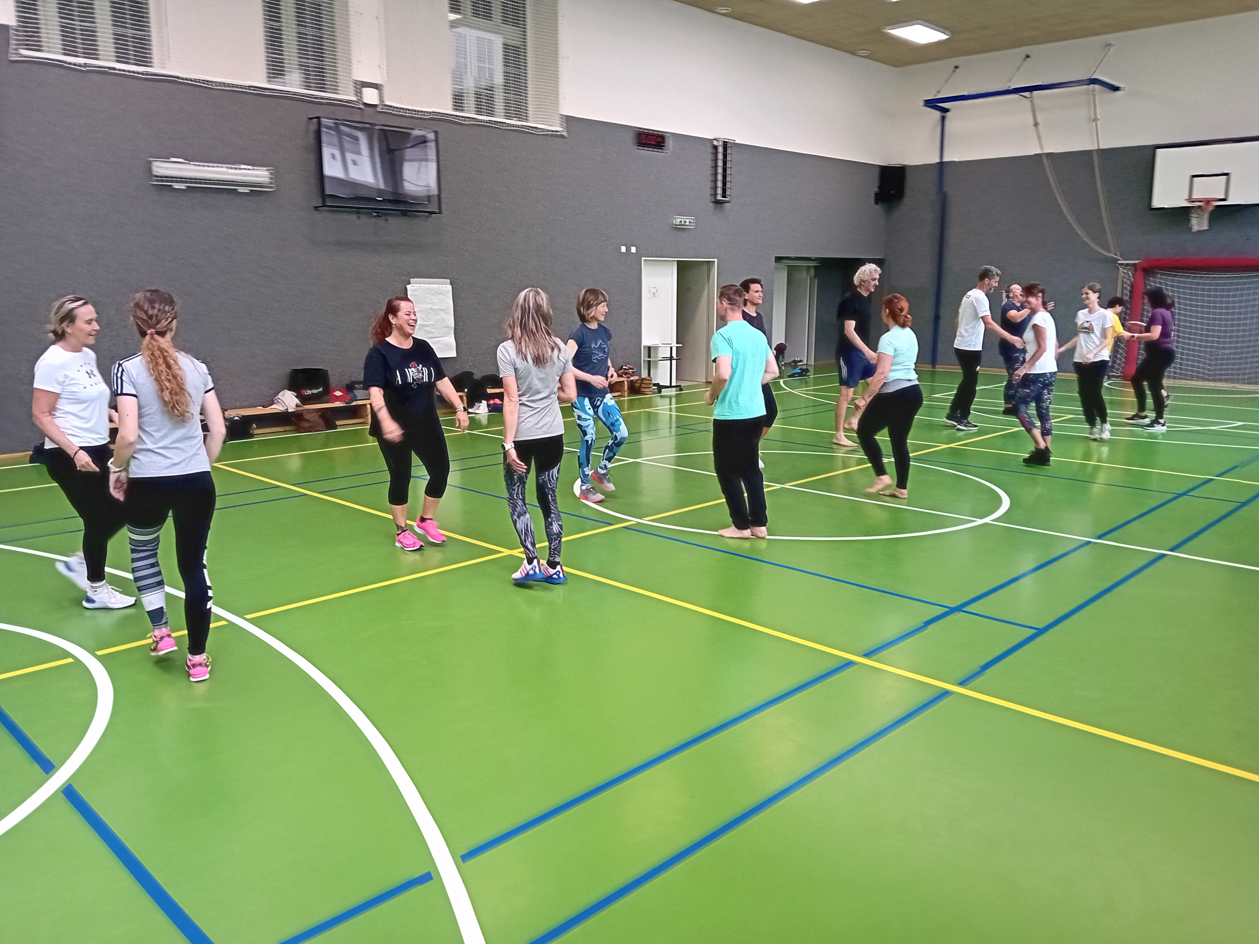 Aerobní a rytmická kondiční cvičení nejen v jednotkách školní tělesné výchovy