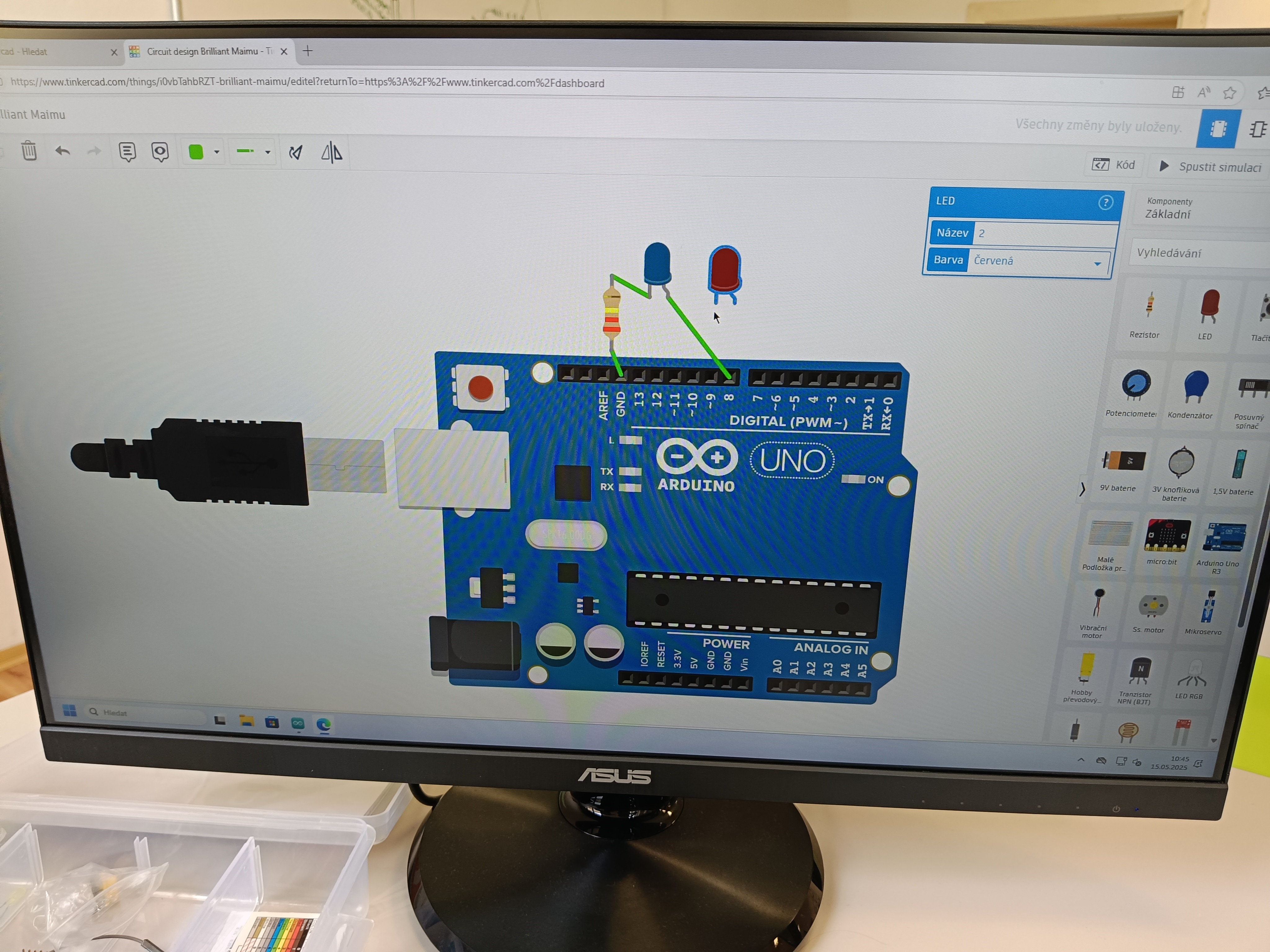 Workshop pro žáky ZŠ Arduino