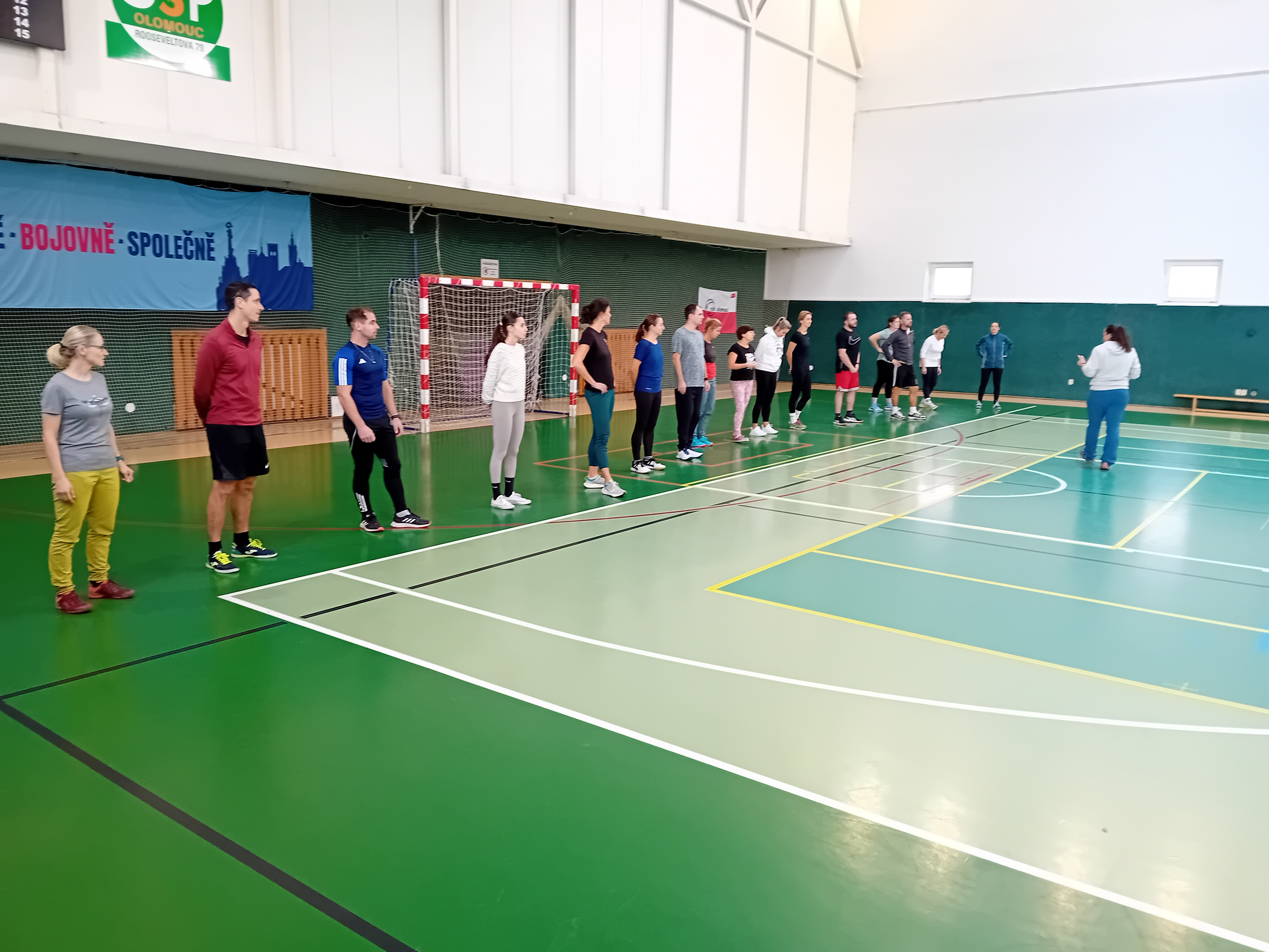 „Gymnastika, Atletika, Pohybové hry s radostí a úsměvem“ na Střední škole polytechnické, Rooseveltova 79, Olomouc Základy parkouru ve školní TV – Šlapavý způsob běhu – Pohybové hry – od všeho trošku