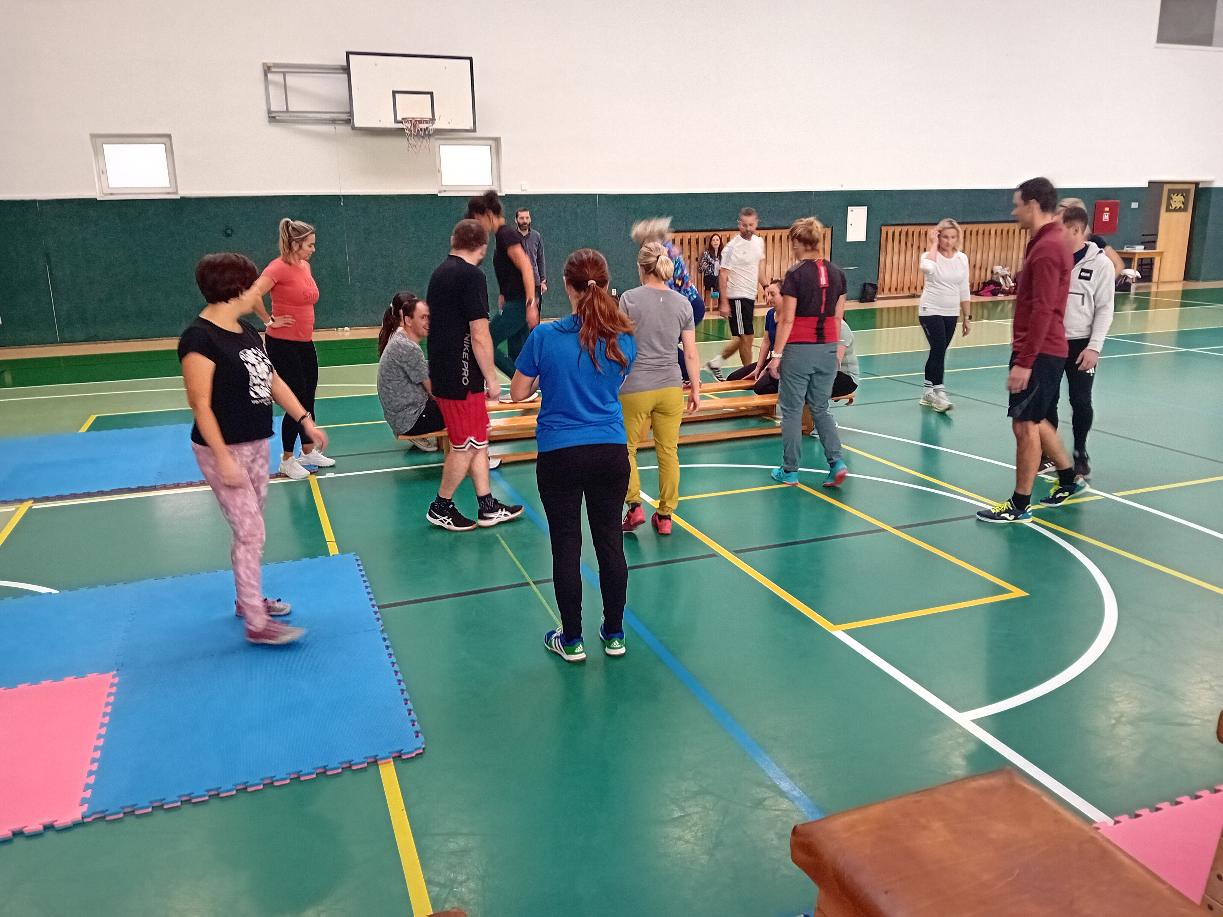 „Gymnastika, Atletika, Pohybové hry s radostí a úsměvem“ na Střední škole polytechnické, Rooseveltova 79, Olomouc Základy parkouru ve školní TV – Šlapavý způsob běhu – Pohybové hry – od všeho trošku