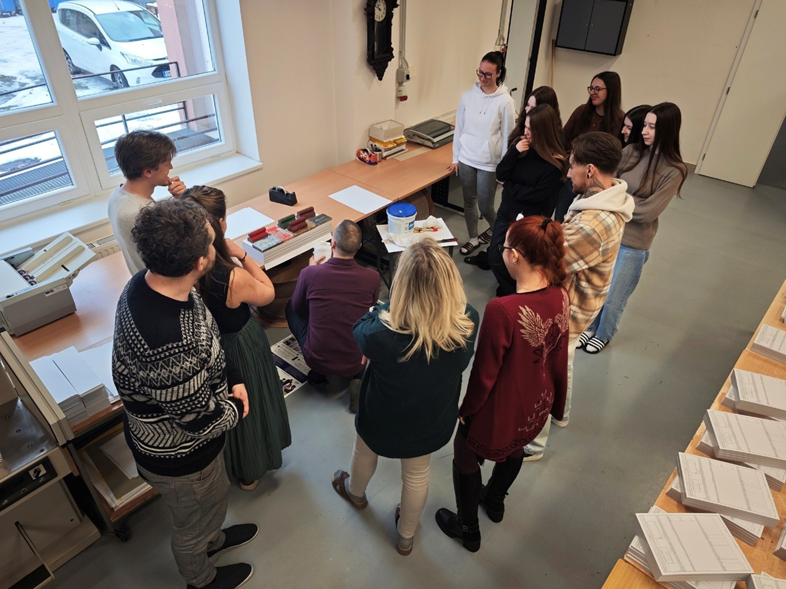 Rozvoji dovedností a získání inspirace - workshop Knižní vazba pro učitele SŠ