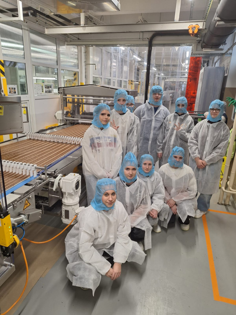 Exkurze žáků ZŠ do firmy Nestlé Olomouc
